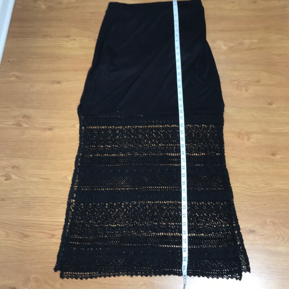 Jessica Simpson Black Long Skirt Size Small - Picture 8 of 8